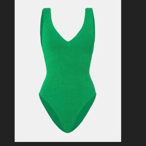 Hunza G Sadie Swimsuit - Emerald Green
